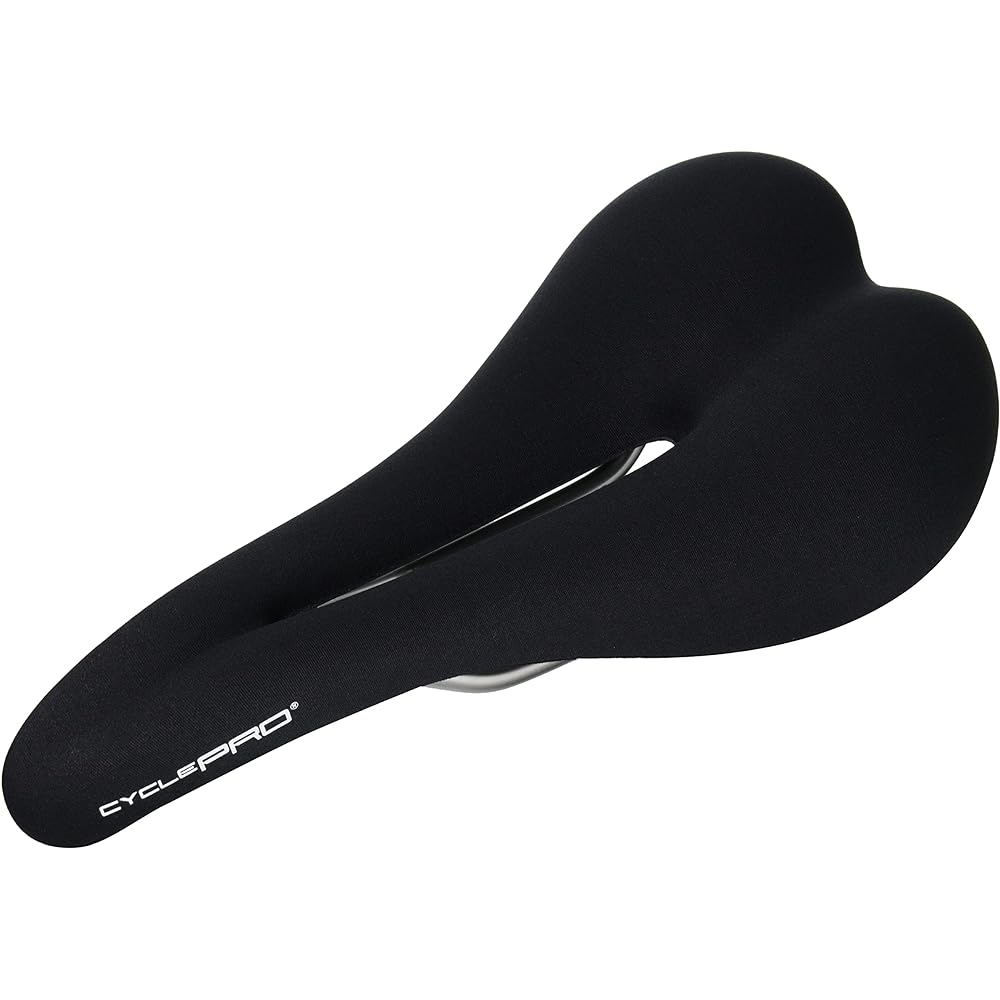 CYCLE PRO LYCRA Cover Sports GEL Saddle [CP-SD1475GL] Black 421g