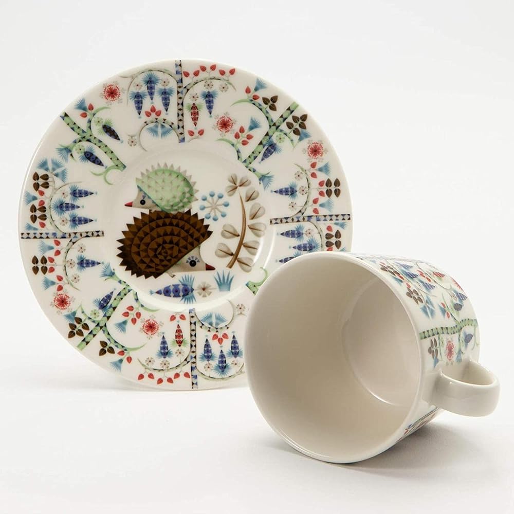 [Regular Imported Product] Iittala Taika Coffee Cup & Saucer Seames 1054188