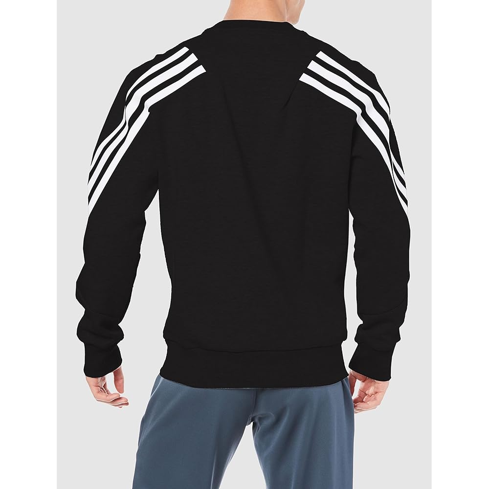 [Adidas] Sweat Sportswear Future Icon 3 Stripes Sweatshirt WU893 Men's