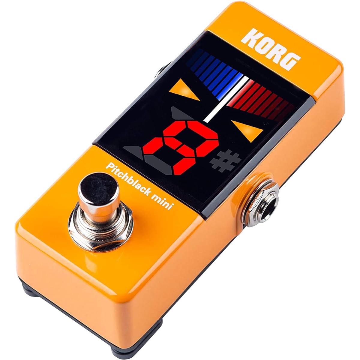 KORG Guitar/Bass Pedal Tuner Pitchblack mini OR Orange PB-MINI OR