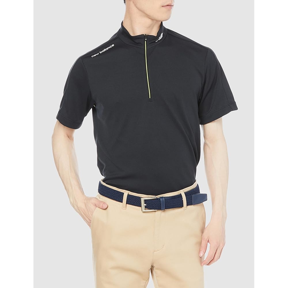 [New Balance] Golf 3WAY High Neck Shirt (Water Absorbent, Quick Drying, UV Protection, Stretch) / Men's / 012-2167001