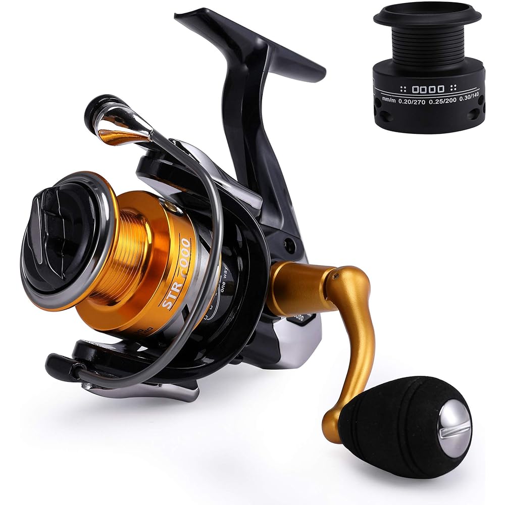 VISPREA Reel Spinning Reel Fishing Reel 5.5: 1 4.7:1 Gear 2000 No. 3000 No. 4000 No. 5000 No. 6000 No. 7000 Sea Fishing River Fishing Spare Spool Included Left and Right Handle Interchangeable Freshwater Saltwater Stability Good Durability YU127