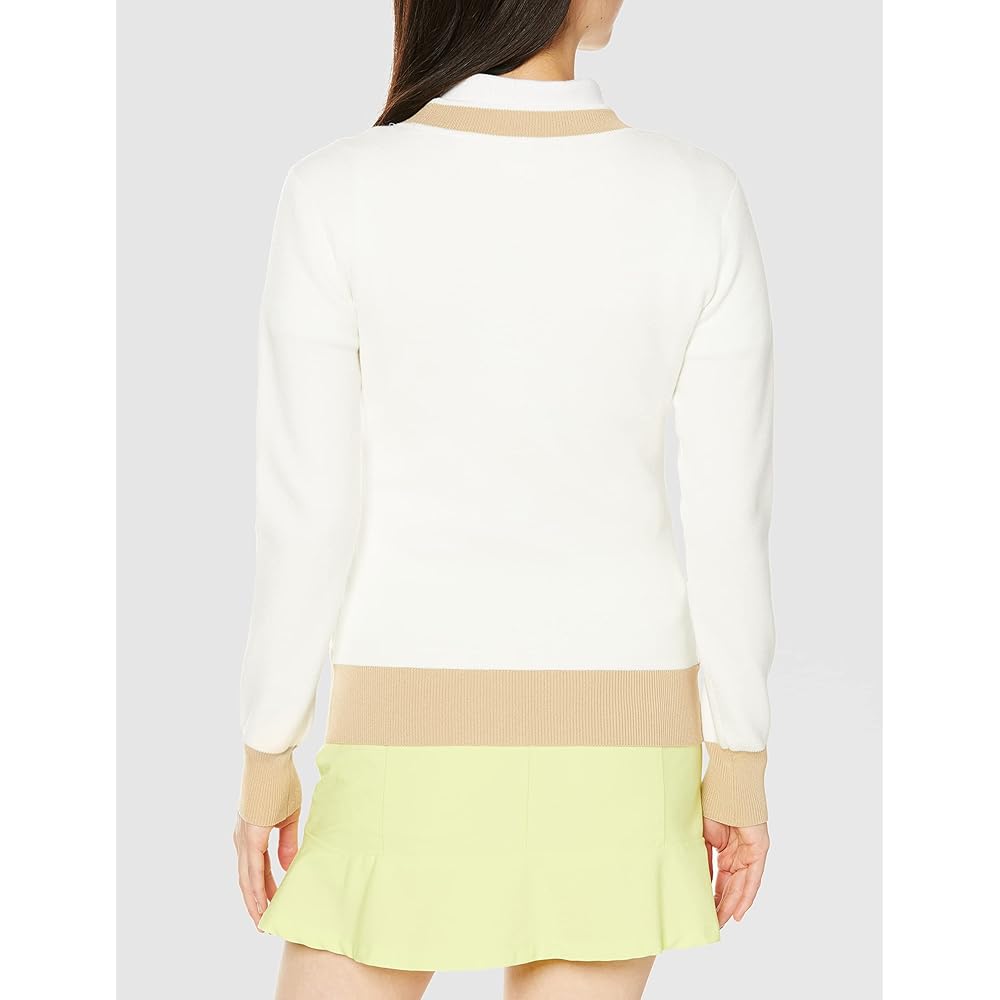 Descente DGWVJL01 Women's Sweater Full Zip Layered Style Golf