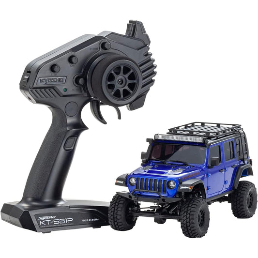 Kyosho Kyoso Radio Control Electric Crawling Car Mini-Z 4x4 Series Ready Set Jeep Wrangler