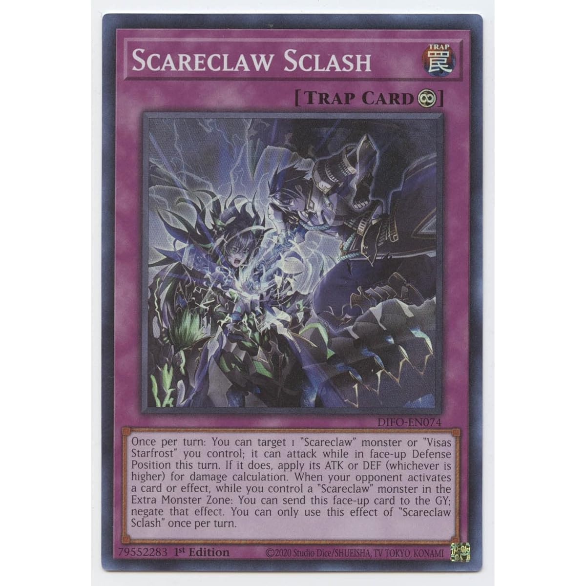 Scarecrow Scrash - DIFO-EN074 - Super Rare - First Edition