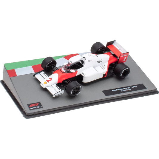 OPO 10 - Miniature Car Formula 1 1/43 MCLAREN MP4/2B - Alain Prost - 1985 - Compatible with F1 FD051