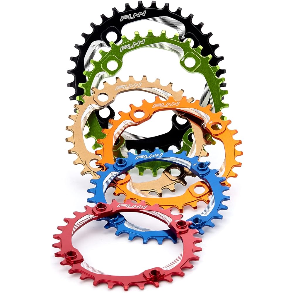 Funn Solo Narrow Wide Chainring, BCD 104mm