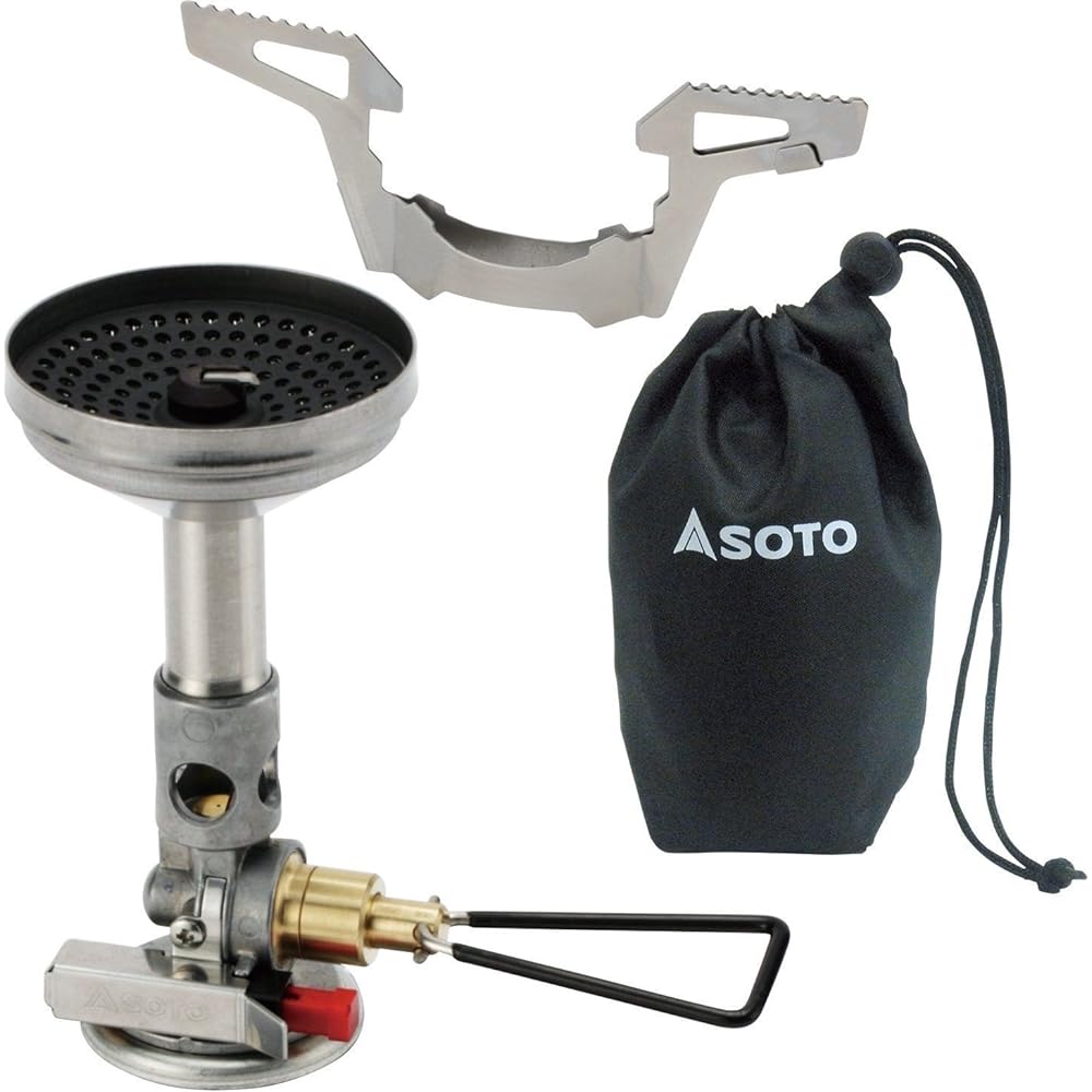 SOTO Micro Regulator Stove Windmaster SOD-310 Camping Stove & Aluminum Cooker Set M SOD-510 SOD-510 [Set Purchase]