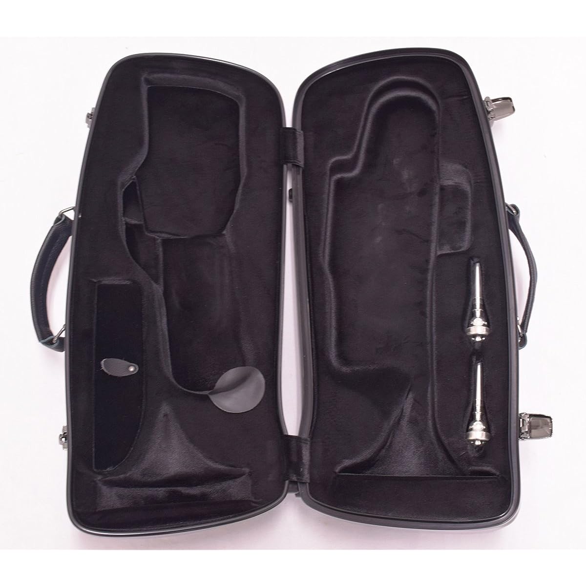 Vivace Trumpet case Polycarbonate exterior Color: Wine red