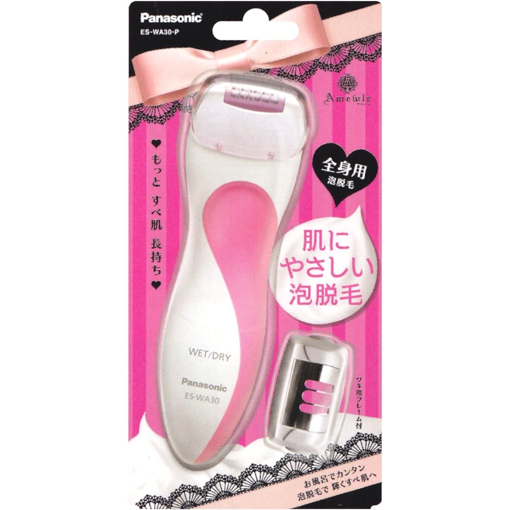 Panasonic Amule foam hair removal (for whole body) Green ES-WA30-G