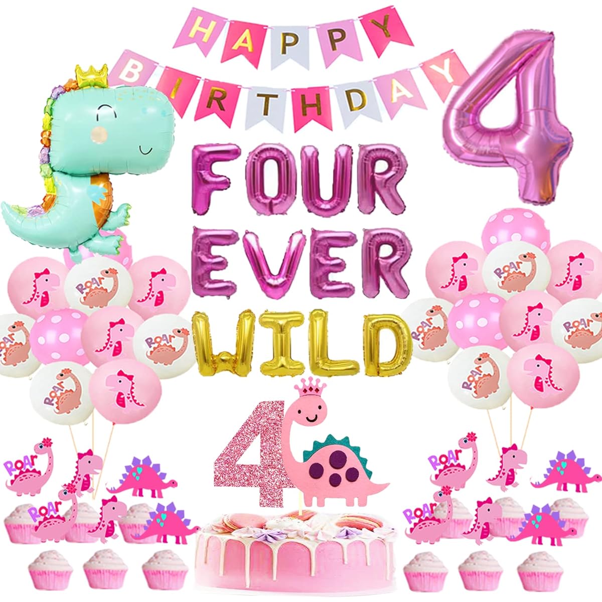 four ever wild birthday party
