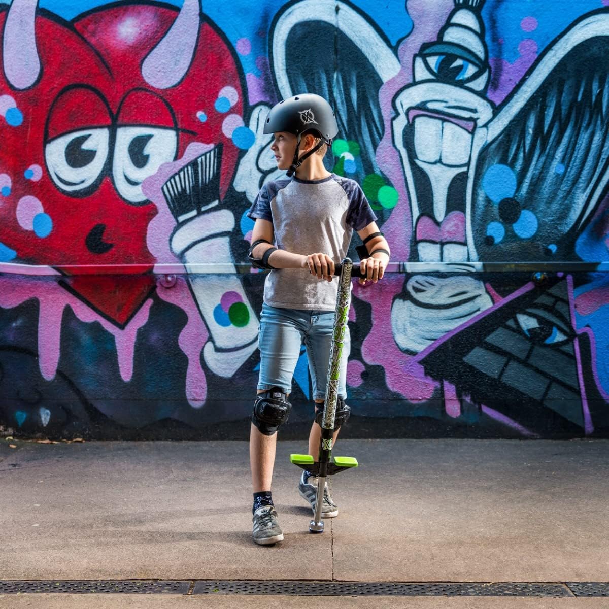 Toyrific Xootz Pogo Stick 94cm Green