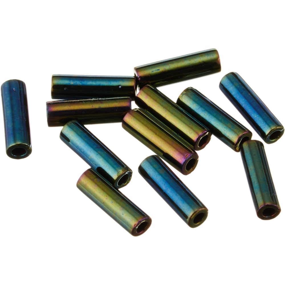 TOHO Bamboo Beads, Bifurcated Bamboo, 6 bundles, Threading beads, Length approx. 6mm, No.323, 60m package
