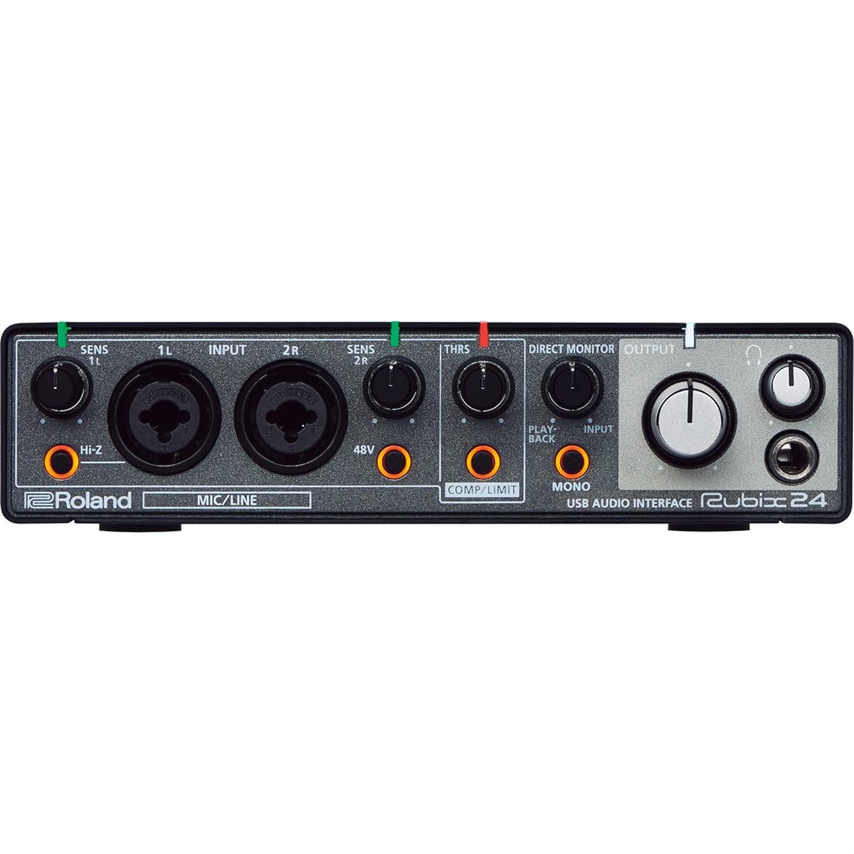 [Dynamic microphone + table stand included] Roland audio interface Rubix 24 home recording set