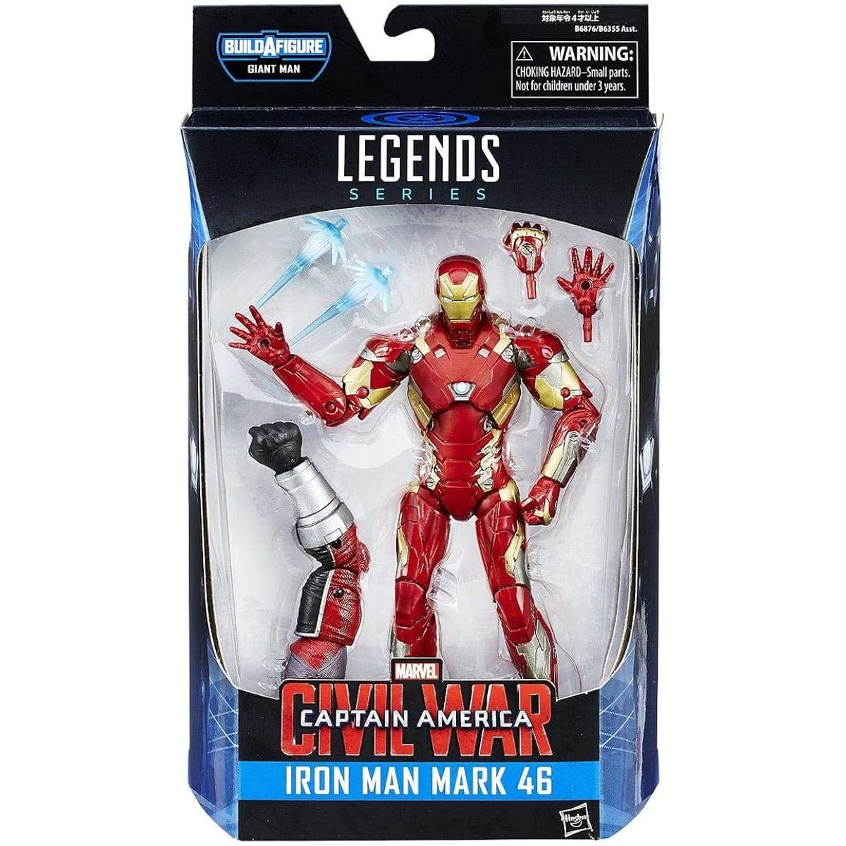 Hasbro Captain America / Civil War Marvel Legends 6-inch Figure Giant-Man Series Iron Man Mark 46 / Hasbro CAPTAIN AMERICA:CIVIL WAR 2016 MARVEL LEGENDS GIANT-MAN SERIES IRON MAN MARK 46 [Parallel Import Version] Legends