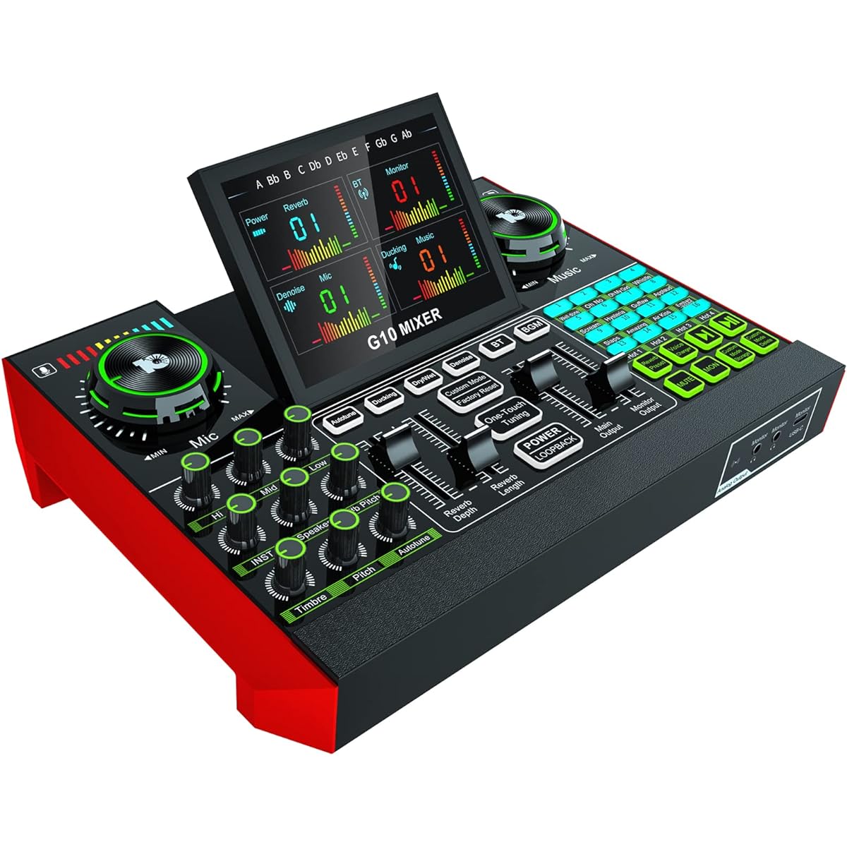 G10 Audio Interface with Mixer and Sound Card (G10 MIXER)