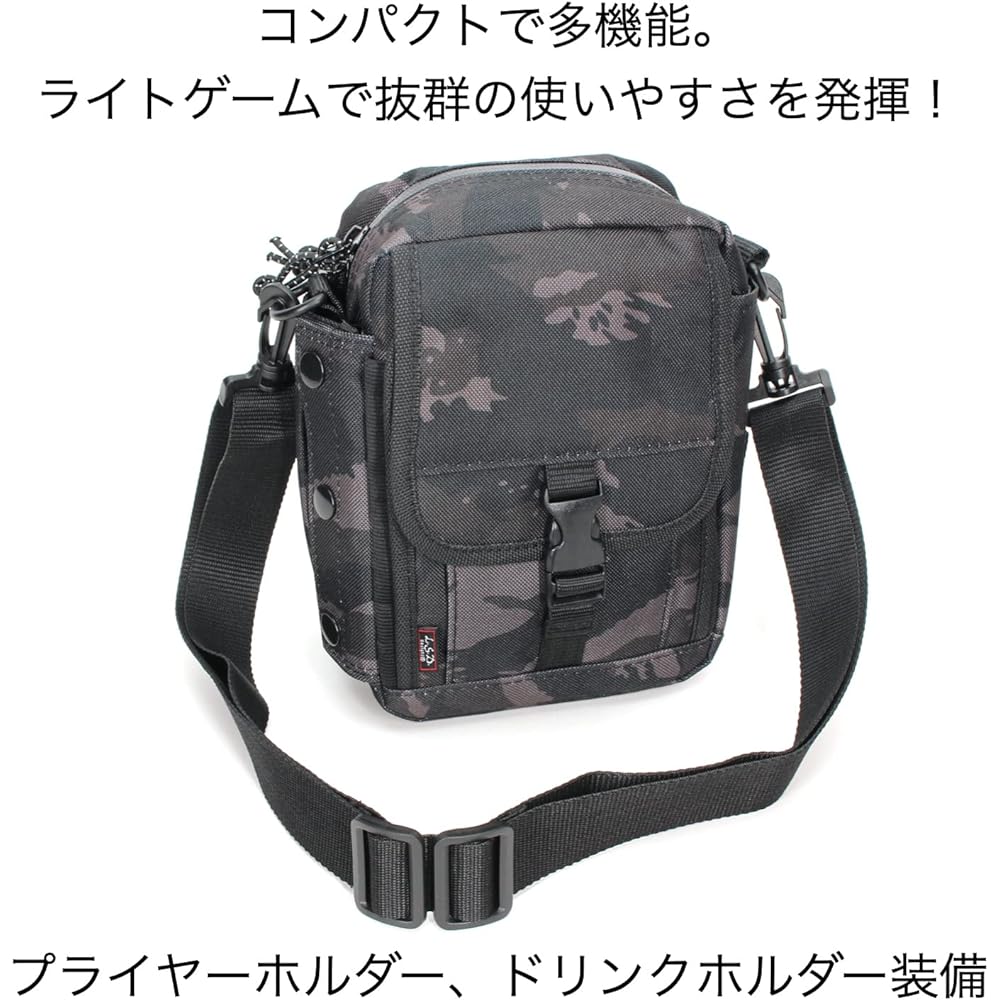 Love Soul Dream LSD Designs Mini Shoulder Pack Light Game Rangan Drink Holder Equipped Fishing Bag Compact Water Repellent Fabric