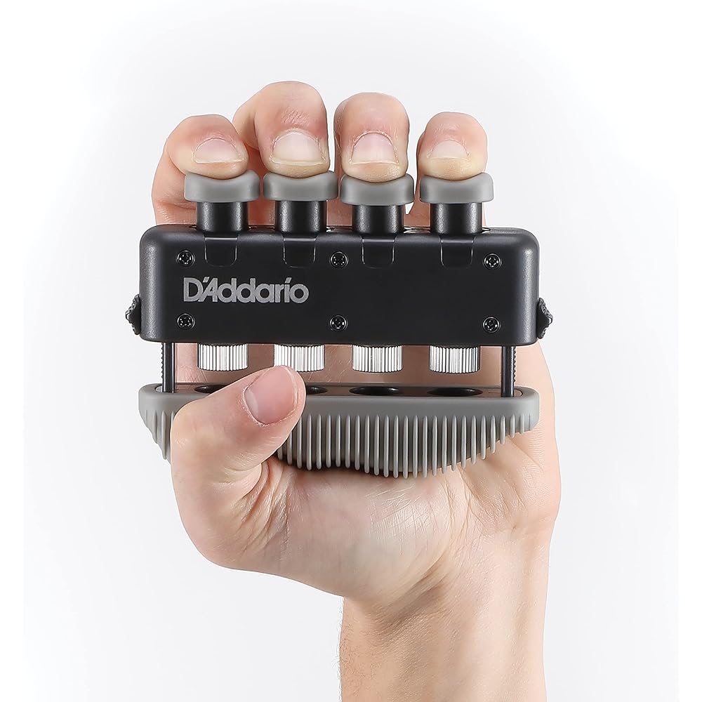 D'Addario Training Tool for Grip Strength Training Hand Trainer Equipped with Tension Adjustment Screw Adjustable Grip Height Varigrip+ PW-VGP-01 [Replacement Spring Included] [Domestic Genuine Product]