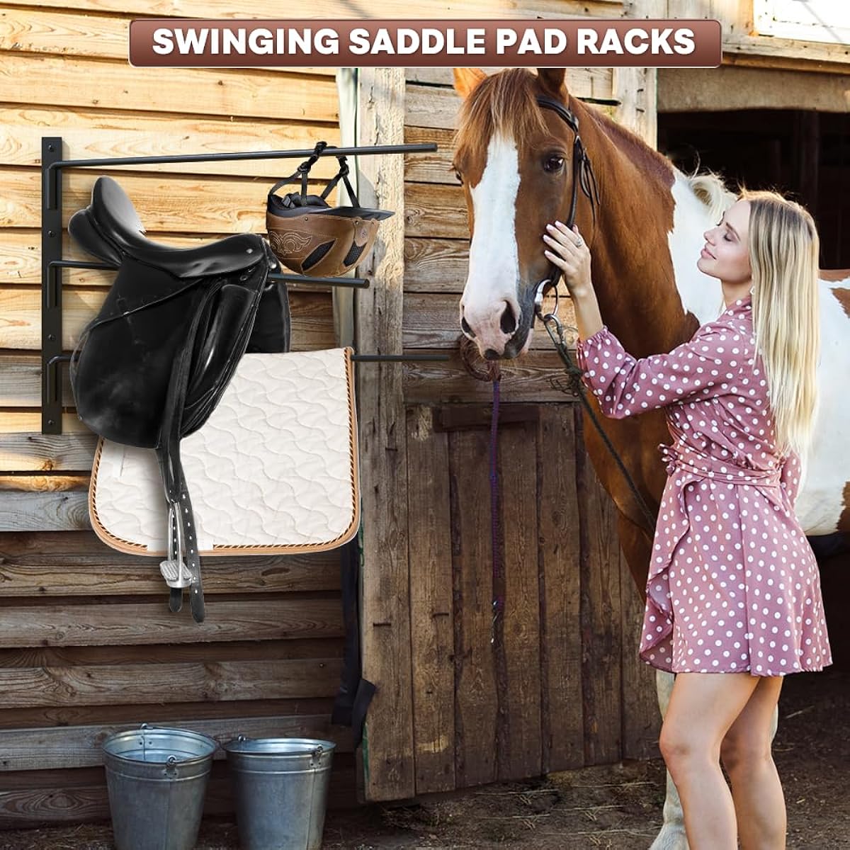ruiru bro saddle pad rack black