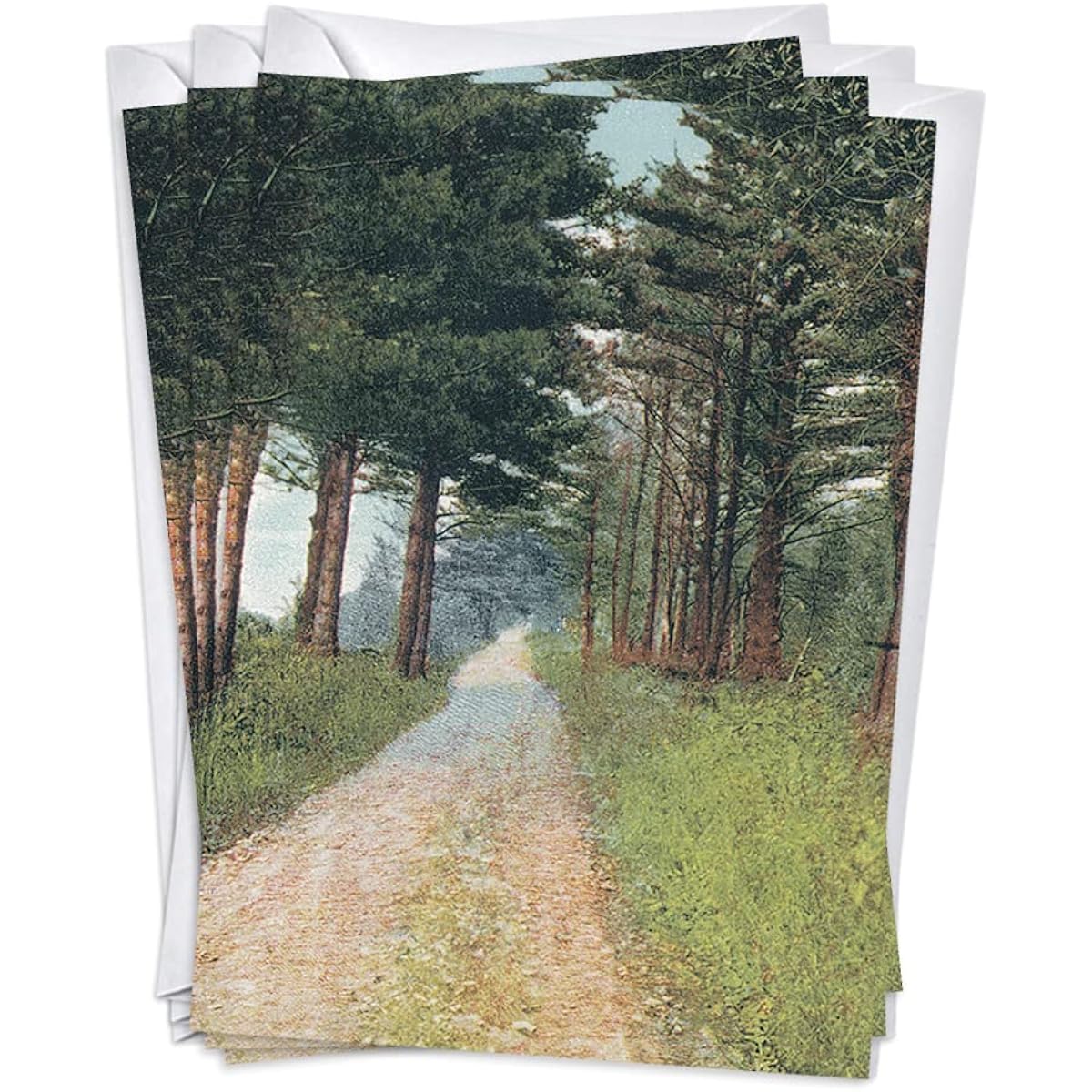 Wright Home & Gift Vintage Retro Sympathy Cards (5x7) 3 Greeting Cards + 3 Envelopes (Calculation Moment)