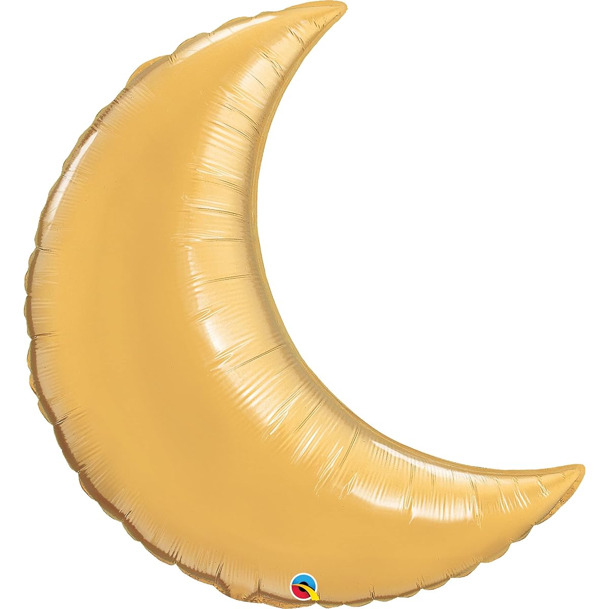 mylar balloon golden crescent moon 26 inches