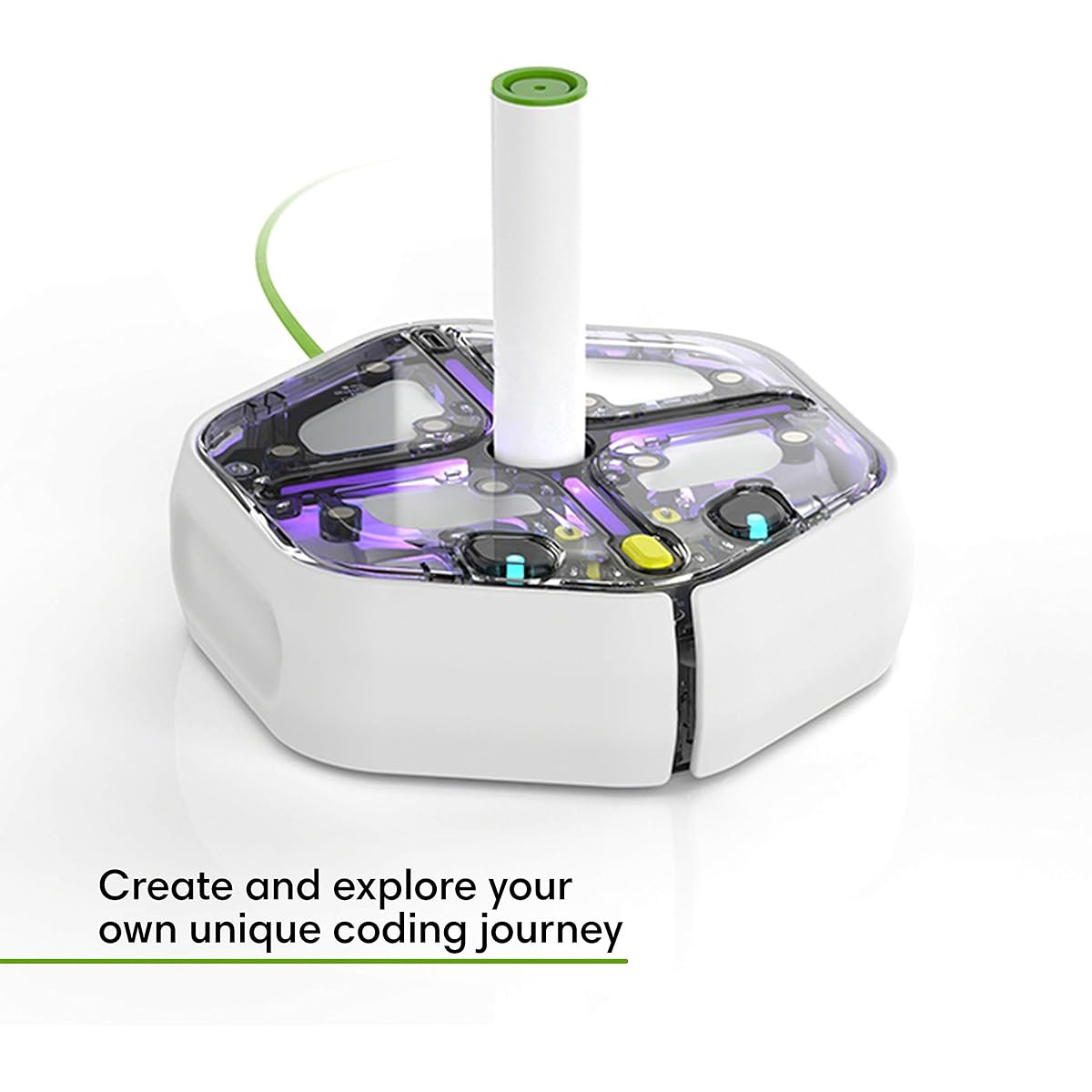 iRobot Root rt0 Coding Robot: Programmable STEM Toy for Kids Ages 6+ - Perfect for Creative Play Through Art, Music, and Code - White