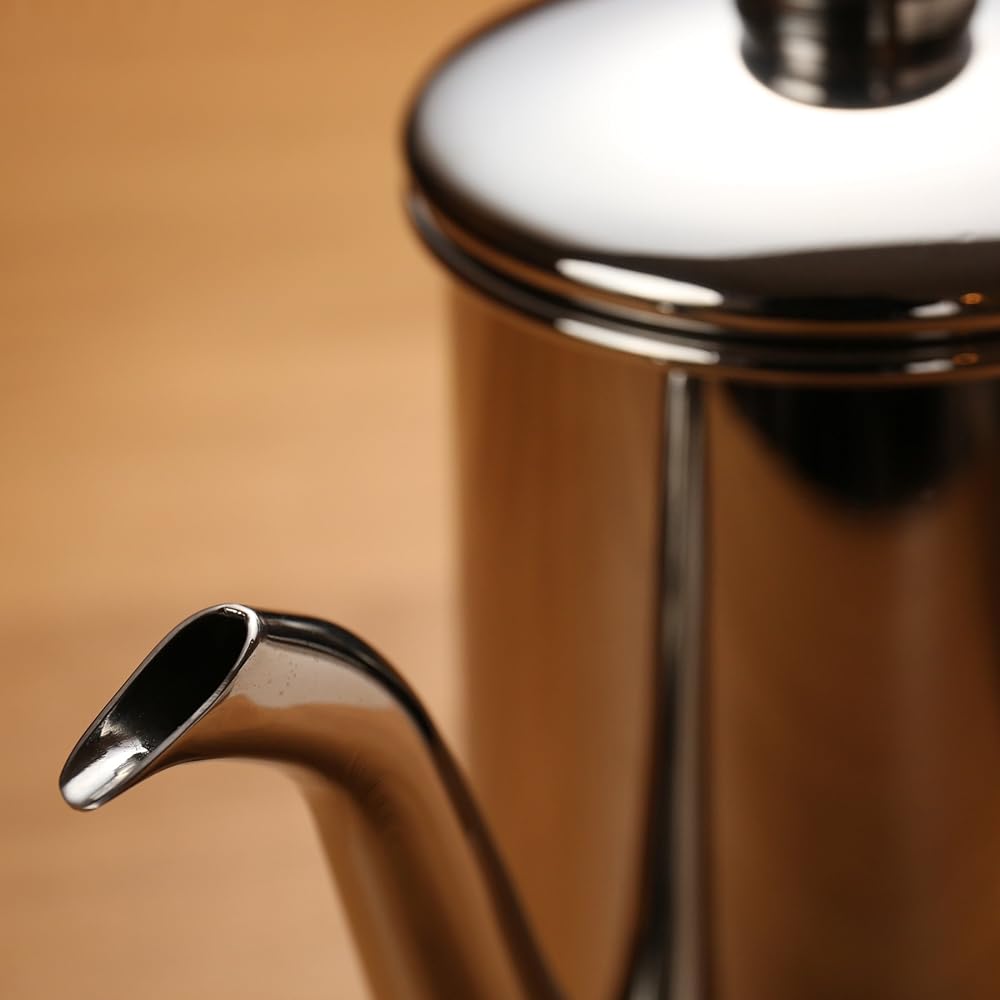 Tsukitojirushi stainless steel slim pot 0.7L mirror