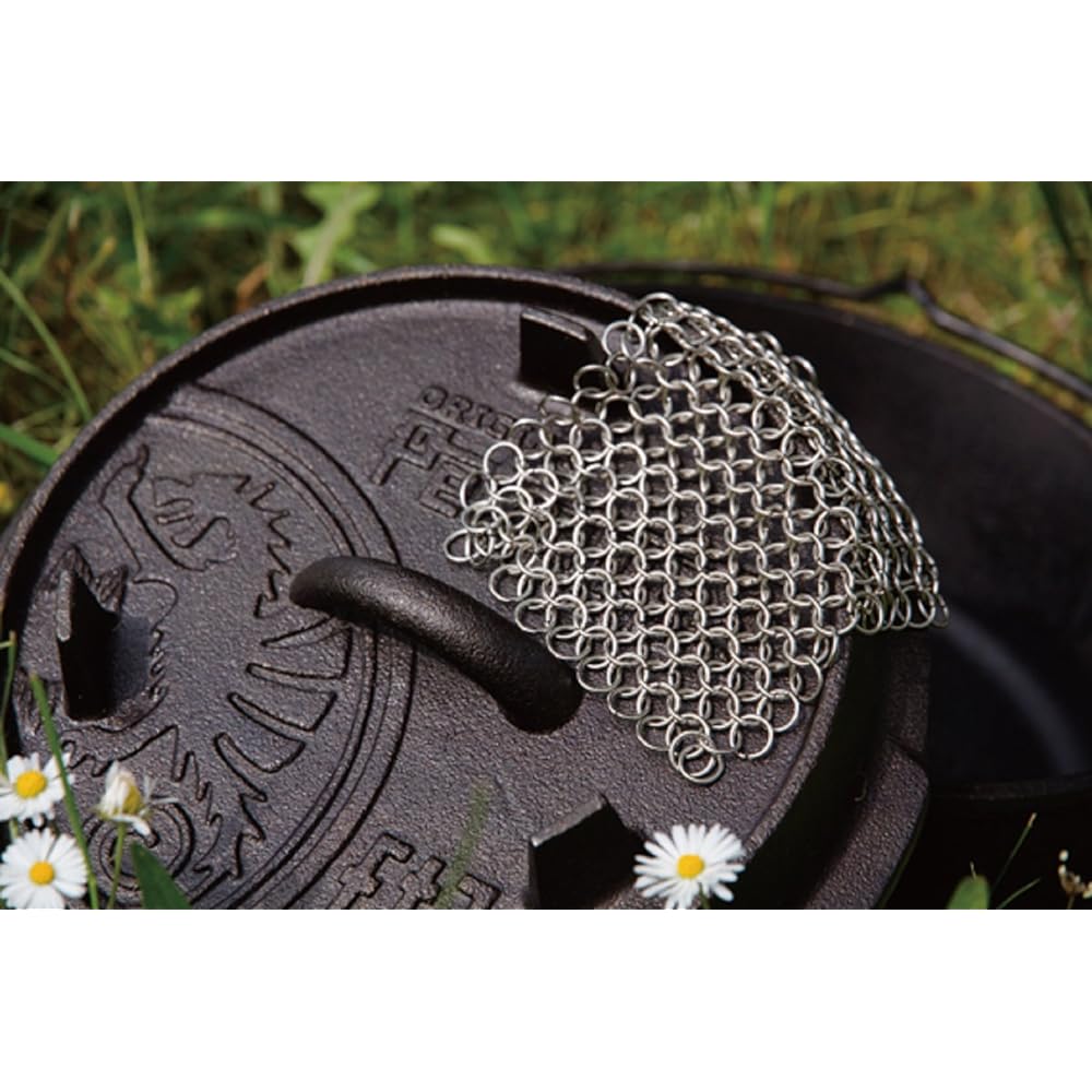 PETROMAX Outdoor Camping Stainless Steel Sponge Chainmail Cleaner [Genuine Japanese Product]