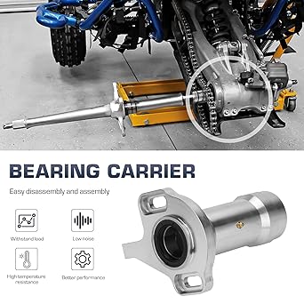 Rear Left and Right Axle Bearing Carrier for Yamaha YFZ450 / YFZ 450 2004 2005 5TG-25311-00-00 Replacement