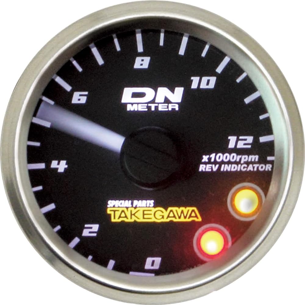 Special parts TAKEGAWA φ48 small DN tachometer 12500RPM with rev indicator Rebel 250 (MC49)/500 (PC60) 05-05-0121