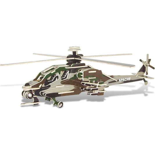 3D Jigsaw Puzzle 80 Pieces 16"x15"x5.5"-Apache