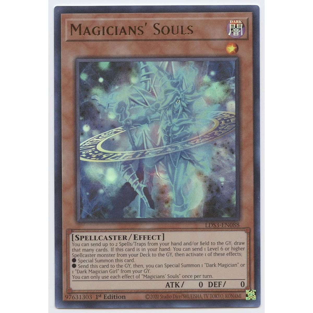 Magician's Souls LDS3-EN088 Ultra Rare First Edition