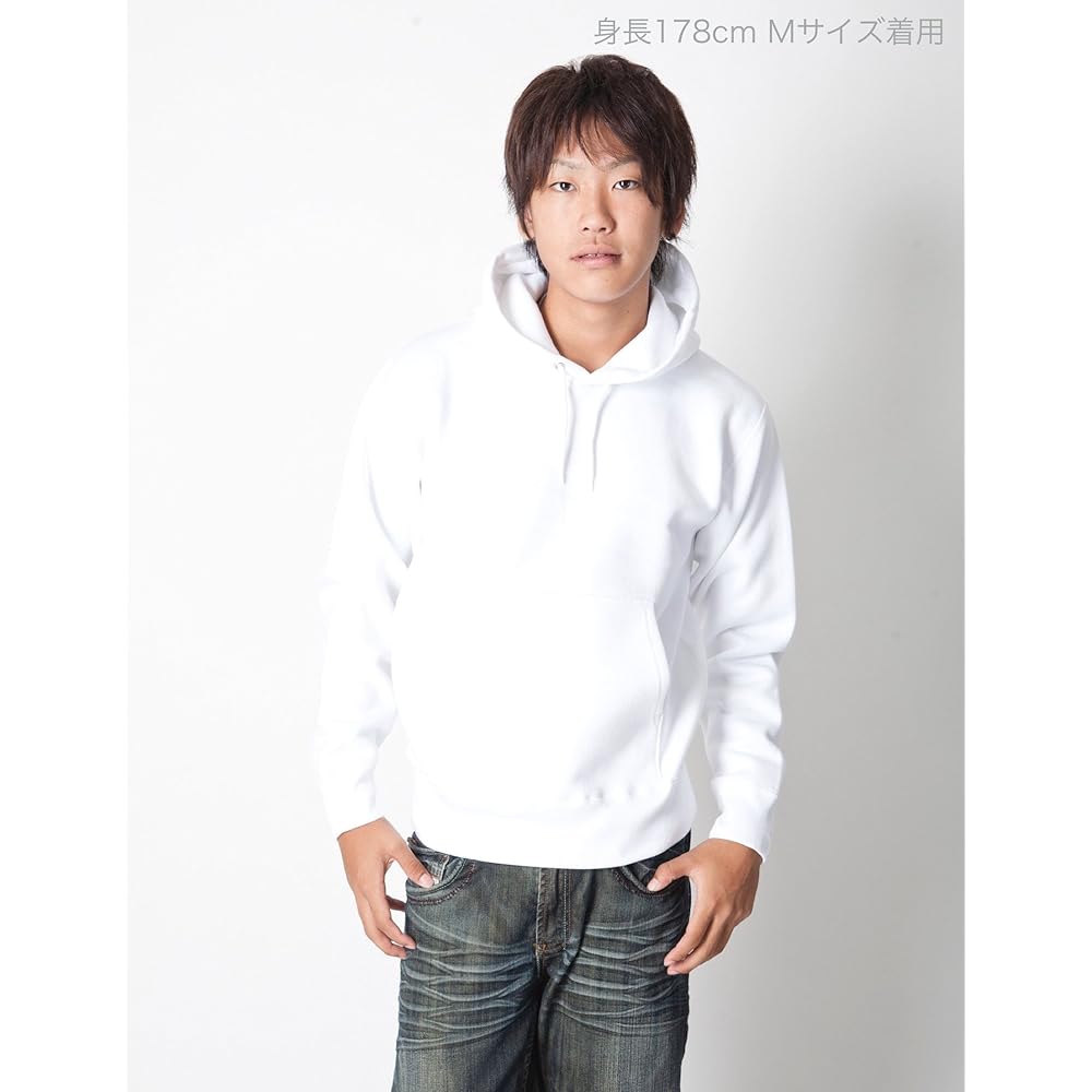 [T-Shirt Dot Esty] Hoodie Plain Thick Fleece Lined Pullover Max Heavy 12.4oz Men's [S M L XL 2XL 3XL]