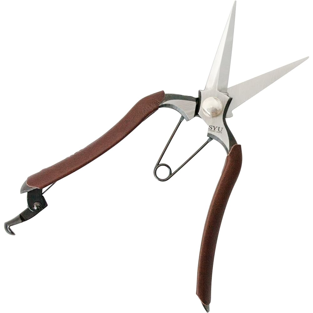 SYU Flower Clipper Bud Cutting Shears with Shinogi F200