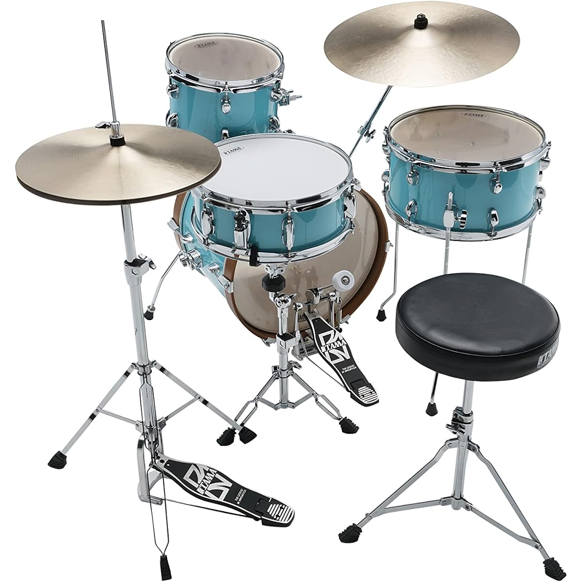 TAMA CLUB-JAM - COMPACT VINTAGE KIT Aqua Blue LJK48S-AQB
