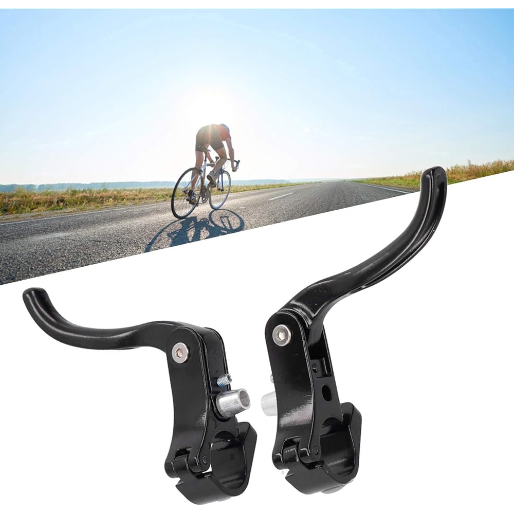 Brake lever, durable high strength aluminum alloy standard specification bicycle brake lever for road bike (22.2MM)