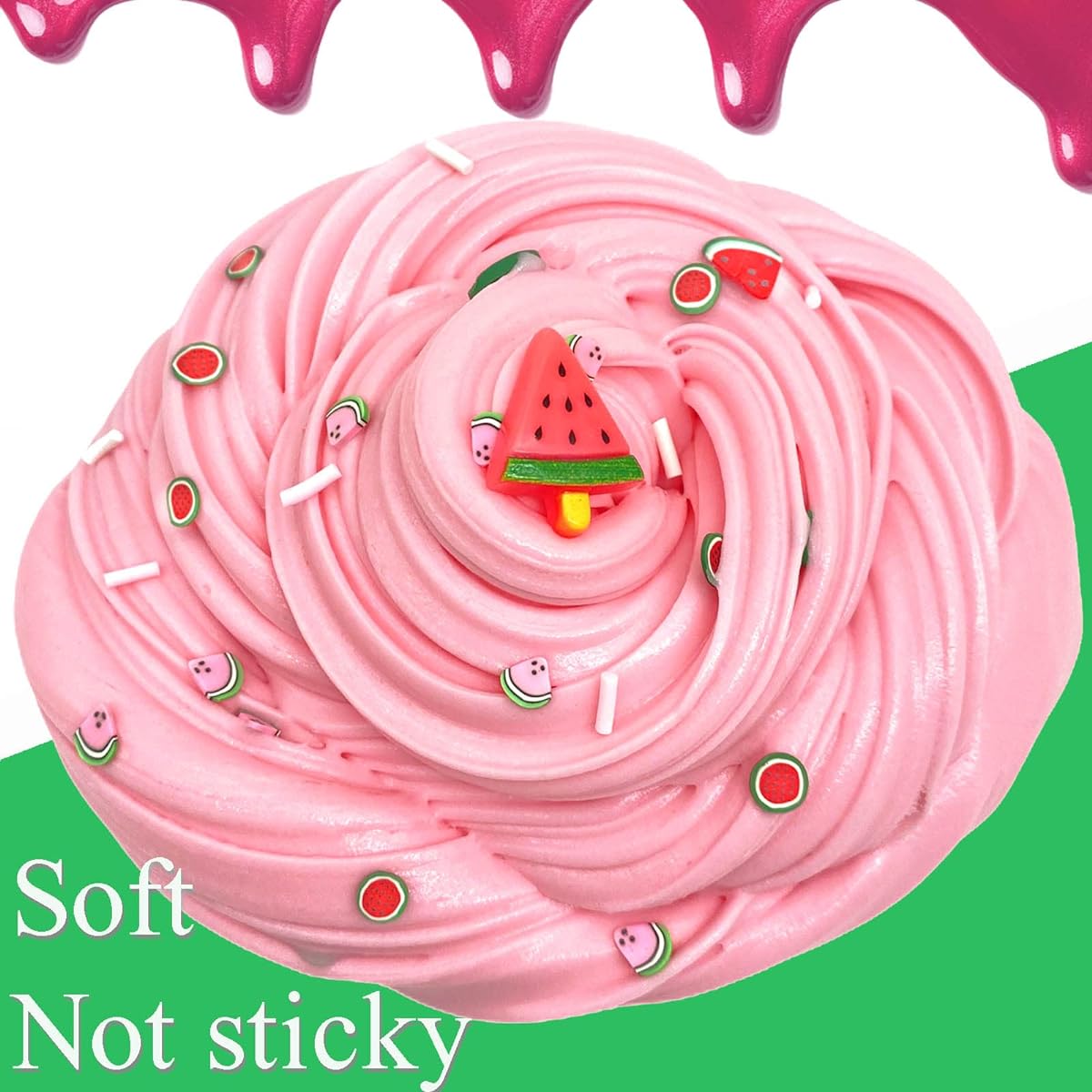 PTFVTN Butter Slime Kit, Super Soft Non-Sticky Slime Toys for Party (7oz 200ml)