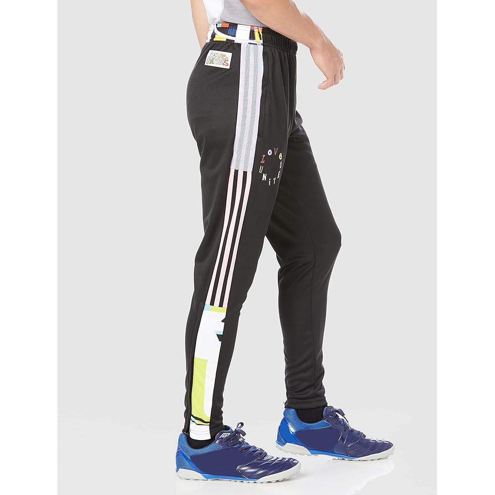 Adidas CA856 Men's Soccer Long Pants Love Unites Tiro Track Pants