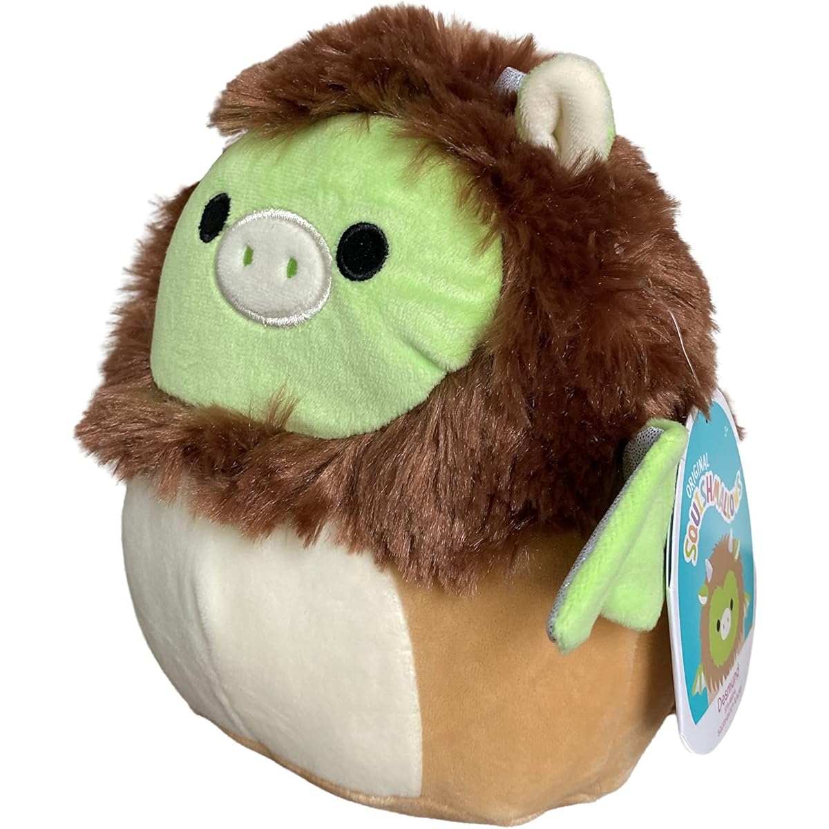 Squishmallows Official Kellytoy Squishy Soft Stuffed Animal (7.5" Desmund the Lion Dragon)
