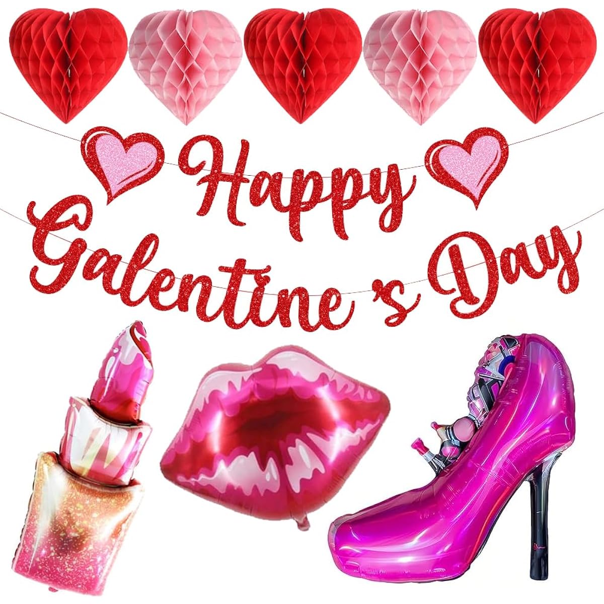 Happy Galentine's Day Party Decorations