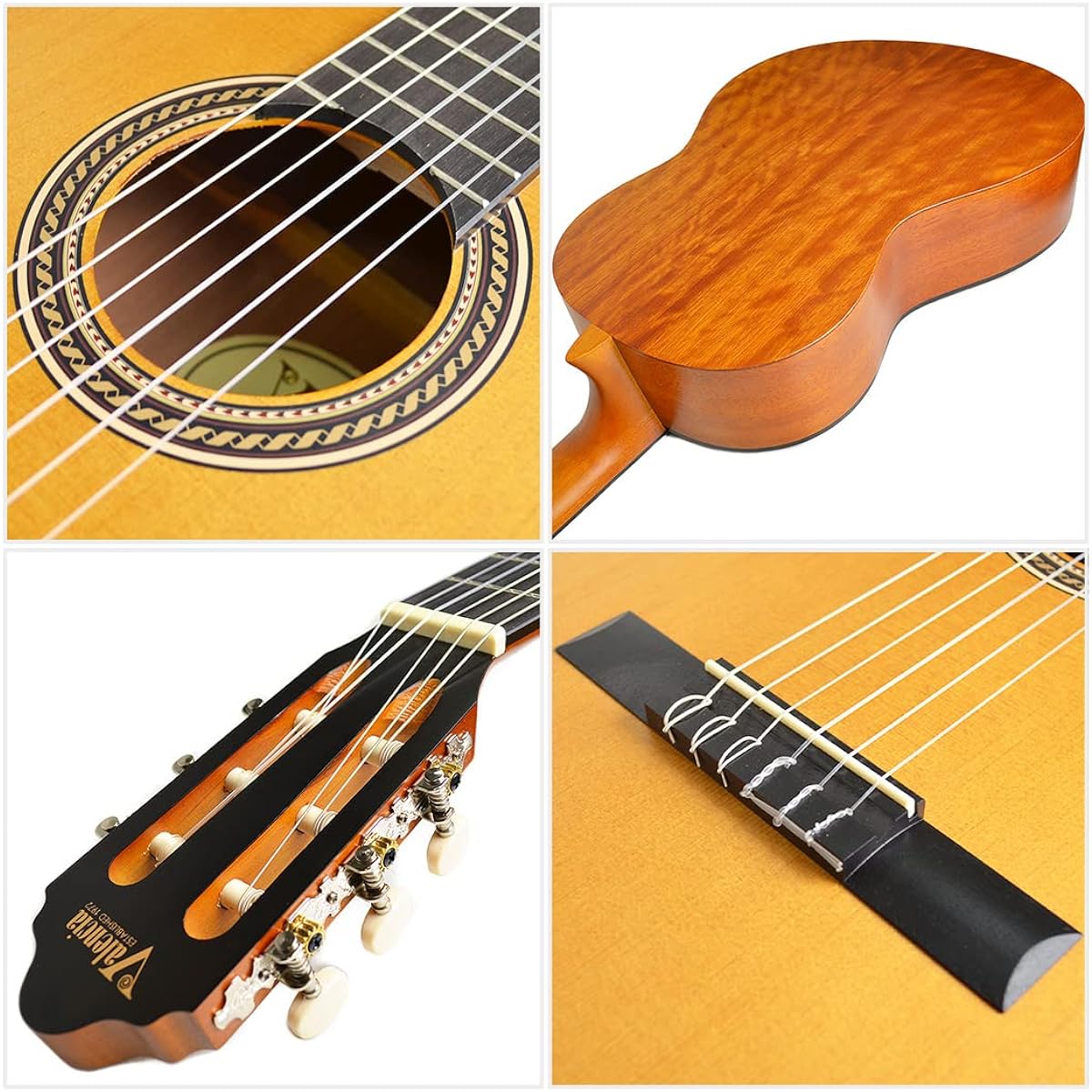 Classical Guitar Beginner Set Introductory 5 Piece Valencia VC204