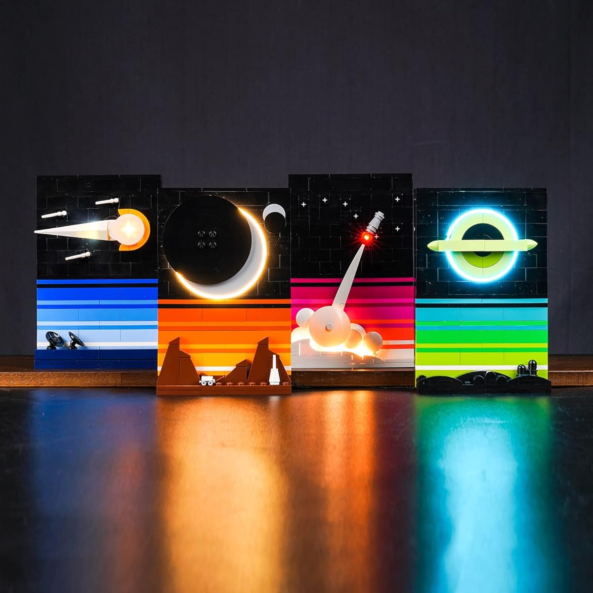 Hilighting Upgrade Light Kit for Lego Tales of the Space Age Lego 21340 (Model Not Included) (Upgrade Light Kit)
