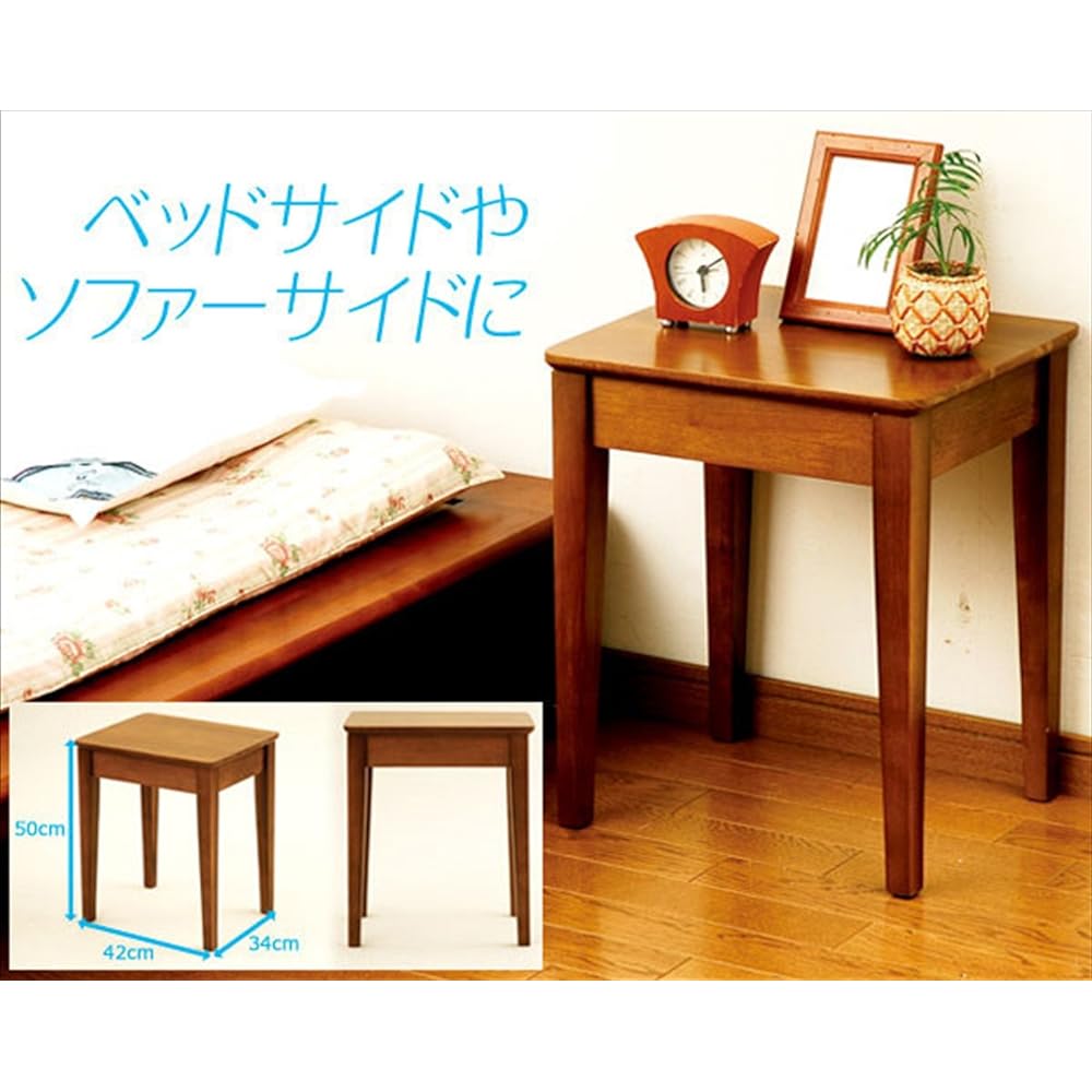 YAMAZEN Side Table Dark Olive BST-4035(DOL)