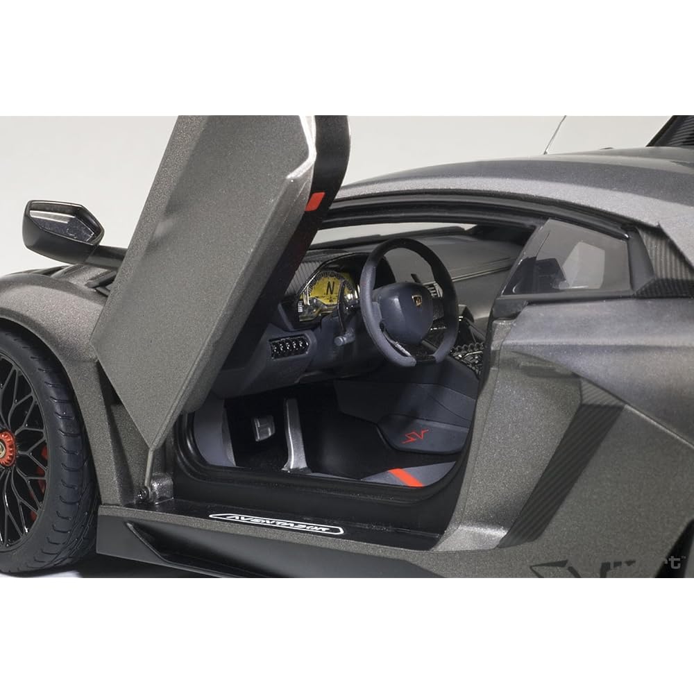 AUTOart 1/18 Lamborghini Aventador LP750-4 SV Matt Gray
