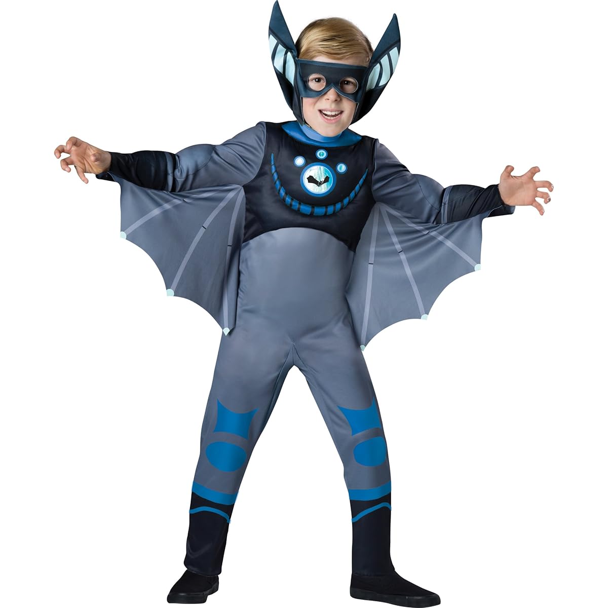 Wild Kratts Quality Bat Blue Child Wild Kratts Quality Bat Blue Child♪Halloween♪Size: Medium (8)