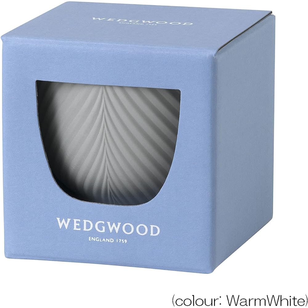 [Regular Imported Product] Wedgwood Jasperfolia Flower Vase Height Approximately 22cm Dove Gray Wedding Gift Present 1056993
