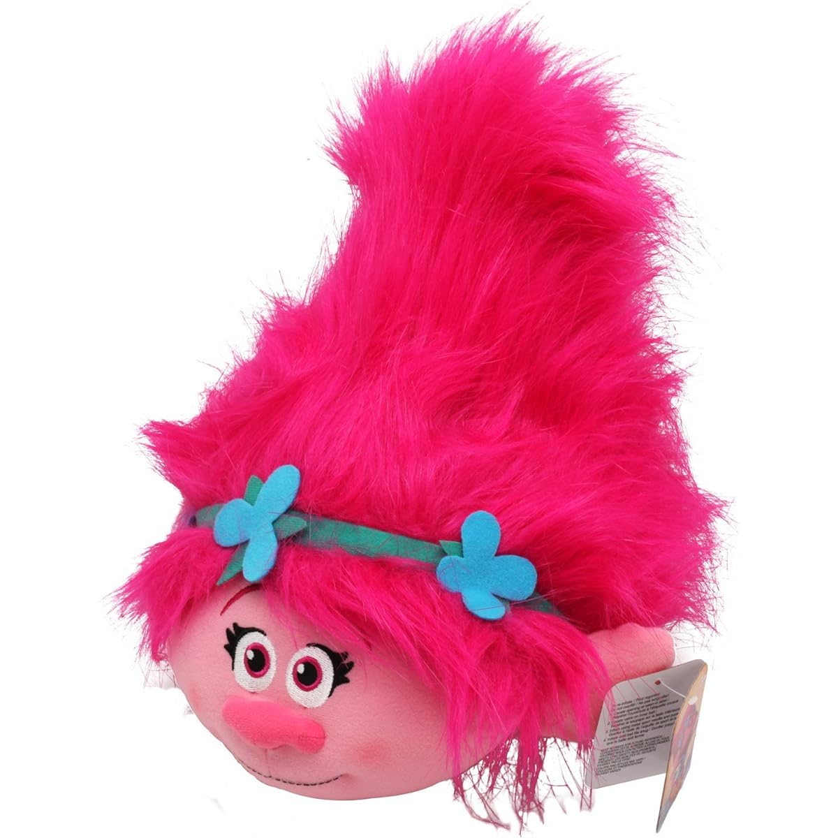 DreamWorks Poppy Fuzzbies Plush, Medium, Pink