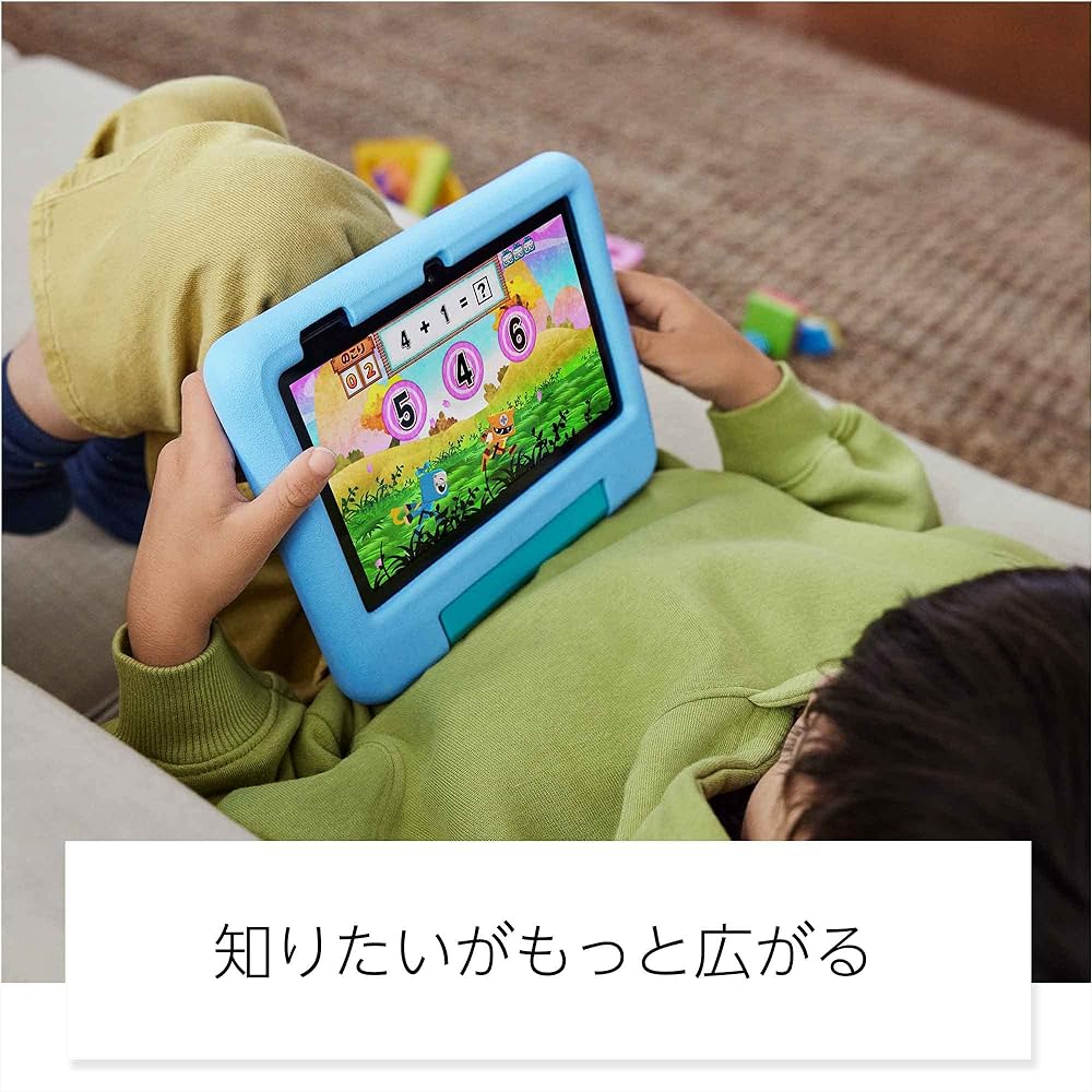 Amazon Fire 7 Kids Model (7 inches) Purple Thousands of kids' content available for unlimited use for 1 year