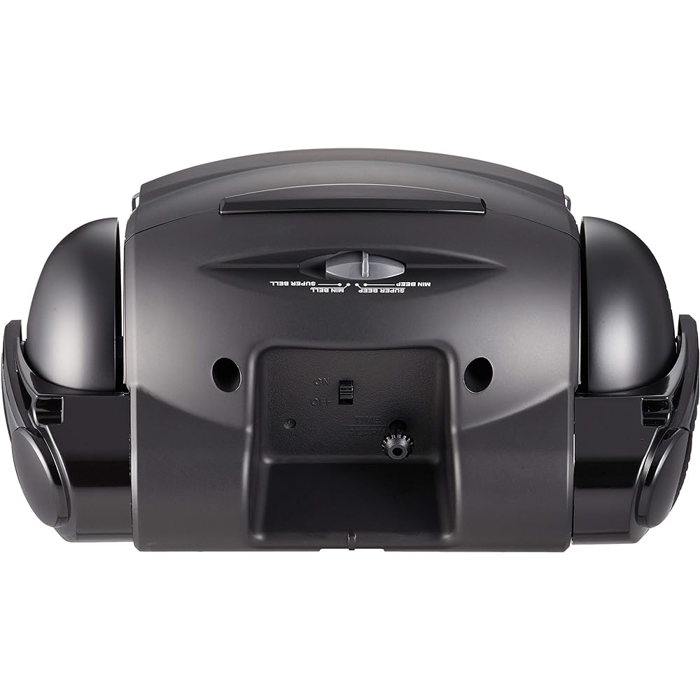 Seiko Clock Alarm Clock Analog Loud Bell Sound PYXIS ULTRA RAIDEN Black NR441K SEIKO
