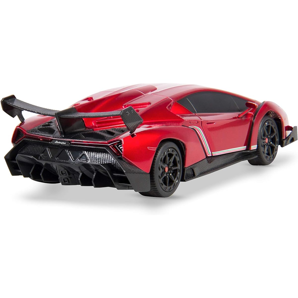 Best Choice Products 1/24 Officially Licensed RC Lamborghini Veneno Sport Racing Car W/ 27MHz Remote Controller Lamborghini Sports Racing Car Red Radio Controlled Remote Controller [Imported Product]